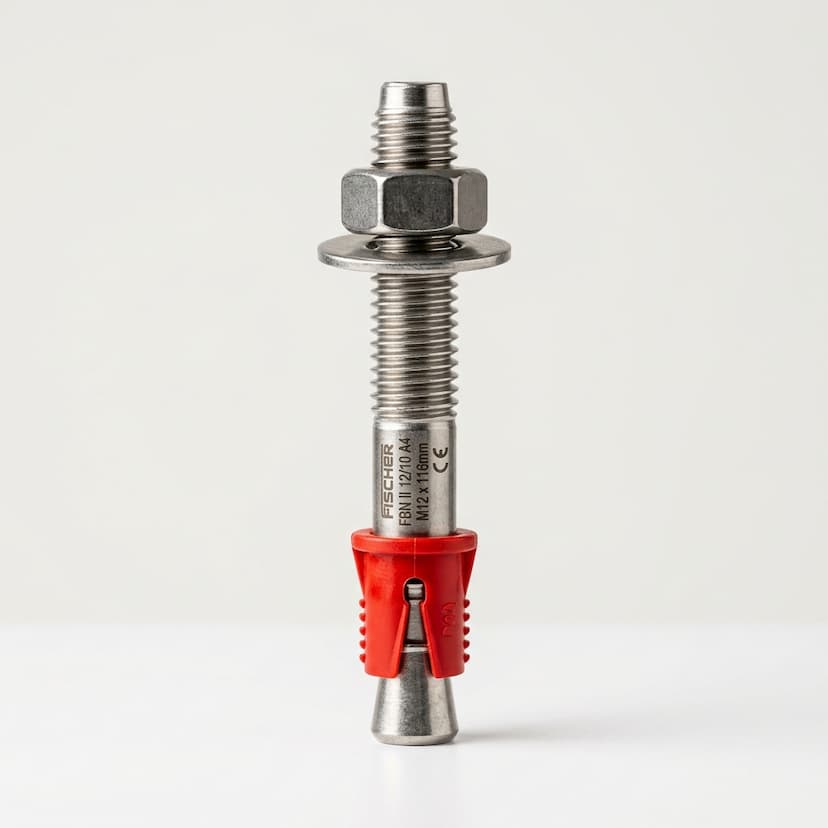 Heavy Duty Wedge Concrete Anchor Fischer Type FBN II M12x116mm A4